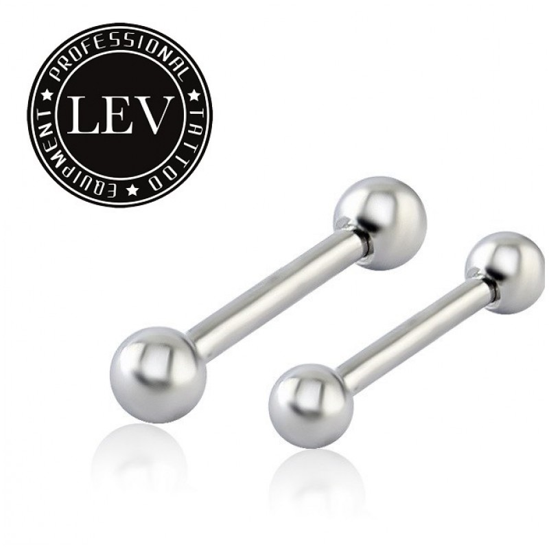1.6 Titanium Barbell with 5 mm balls