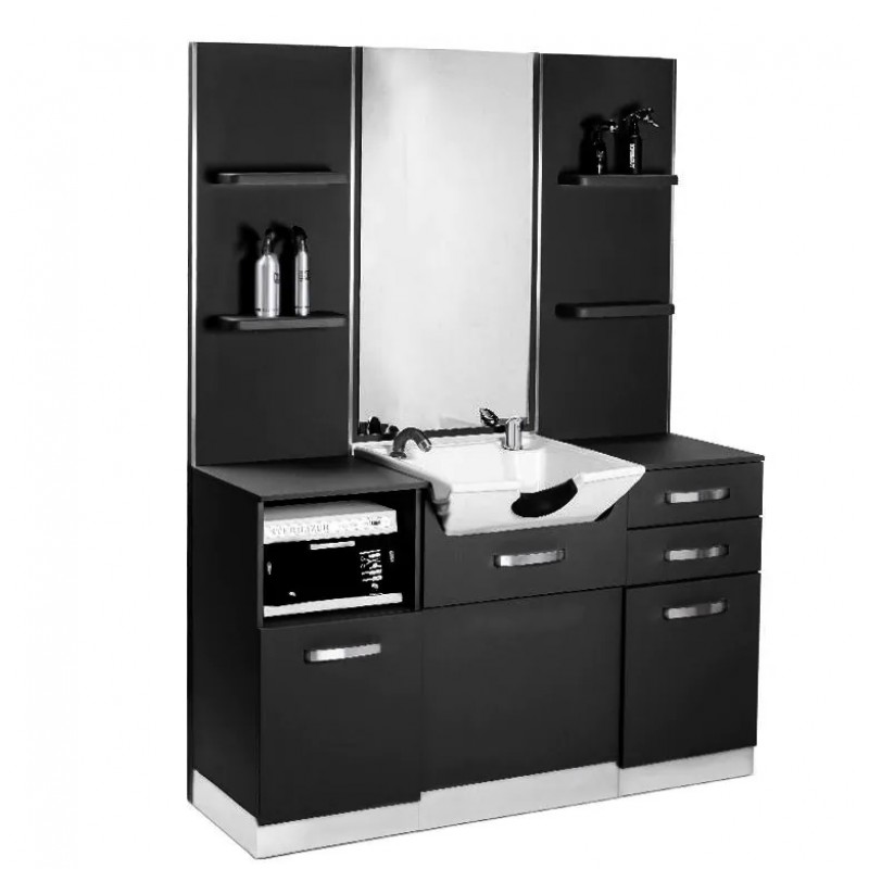 kappersconsole met wasbak wit kappersconsole met wasbak wit